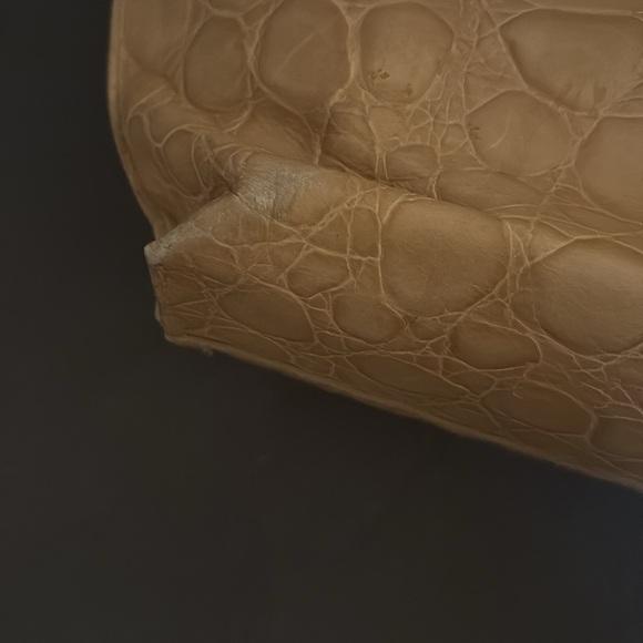 Vintage Furla Tote Handbag, 11.5”X 16”, Some wear/rubbing on the bottom corners. - Picture 5 of 13